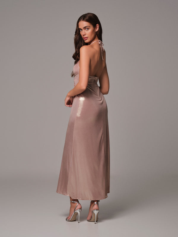 THE LUNA HALTER MAXI